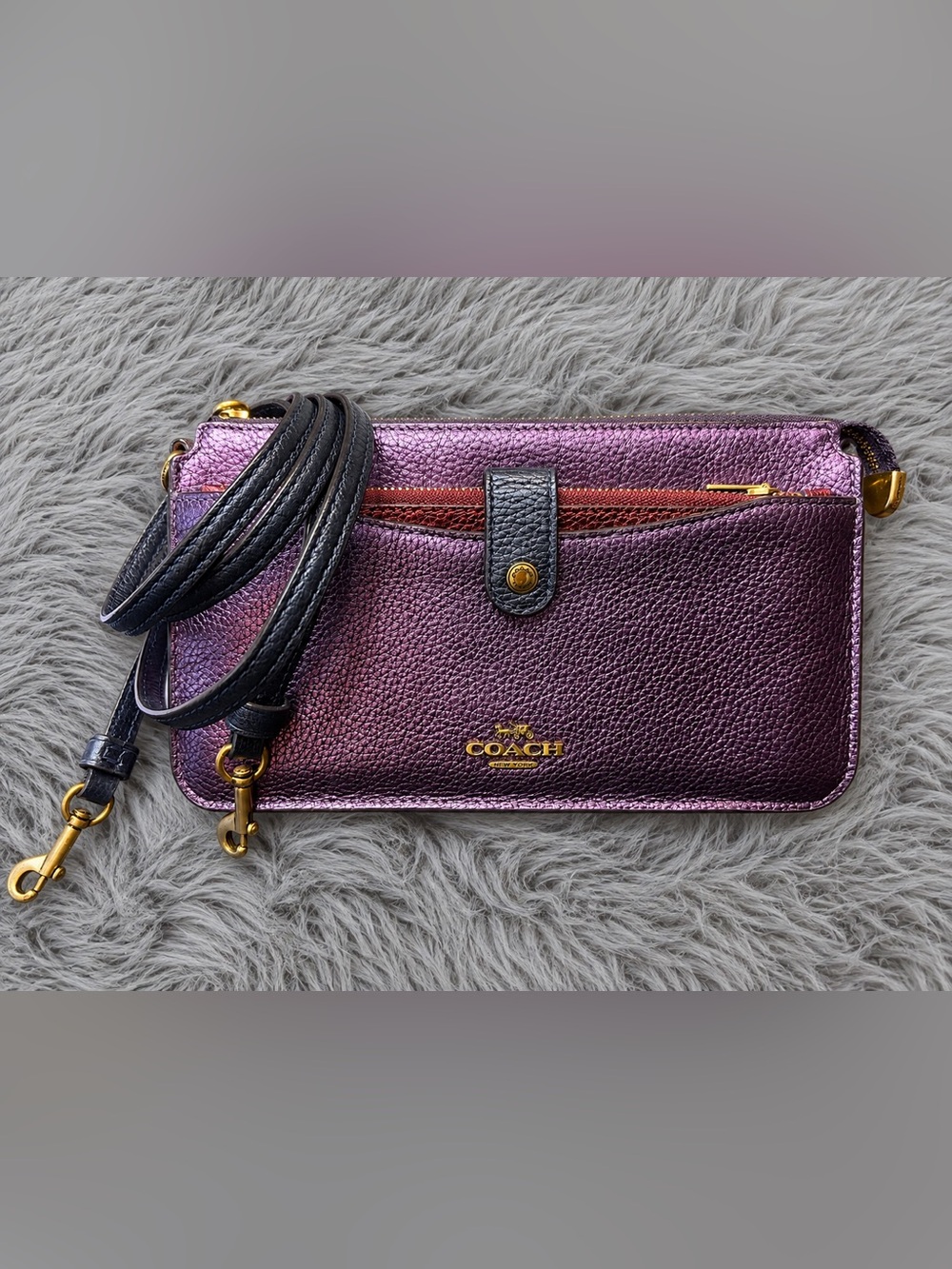 EUC Coach Noa Pop Up Messenger in Colorblock